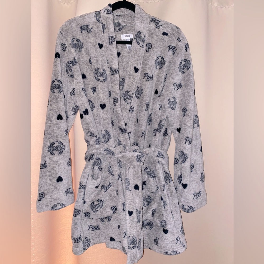 PINK Robe - Gray